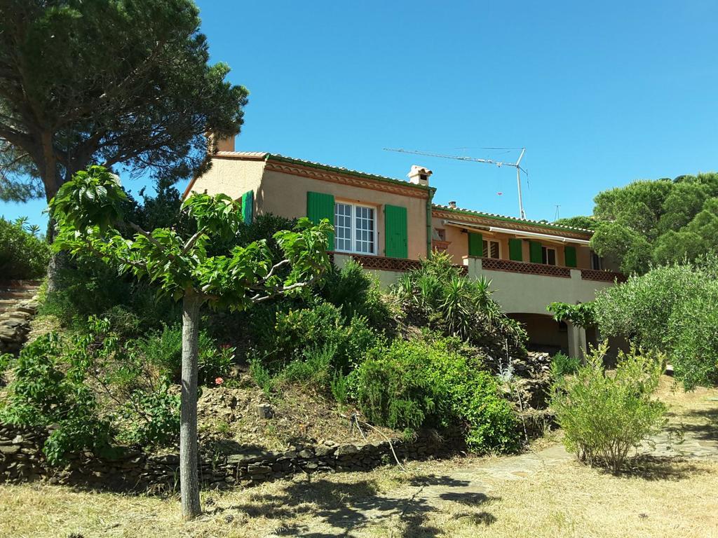 Villa Superbe Vue Sur Mer Et Sur La Montagne Jardin Terrasses 滨海巴纽尔斯 外观 照片